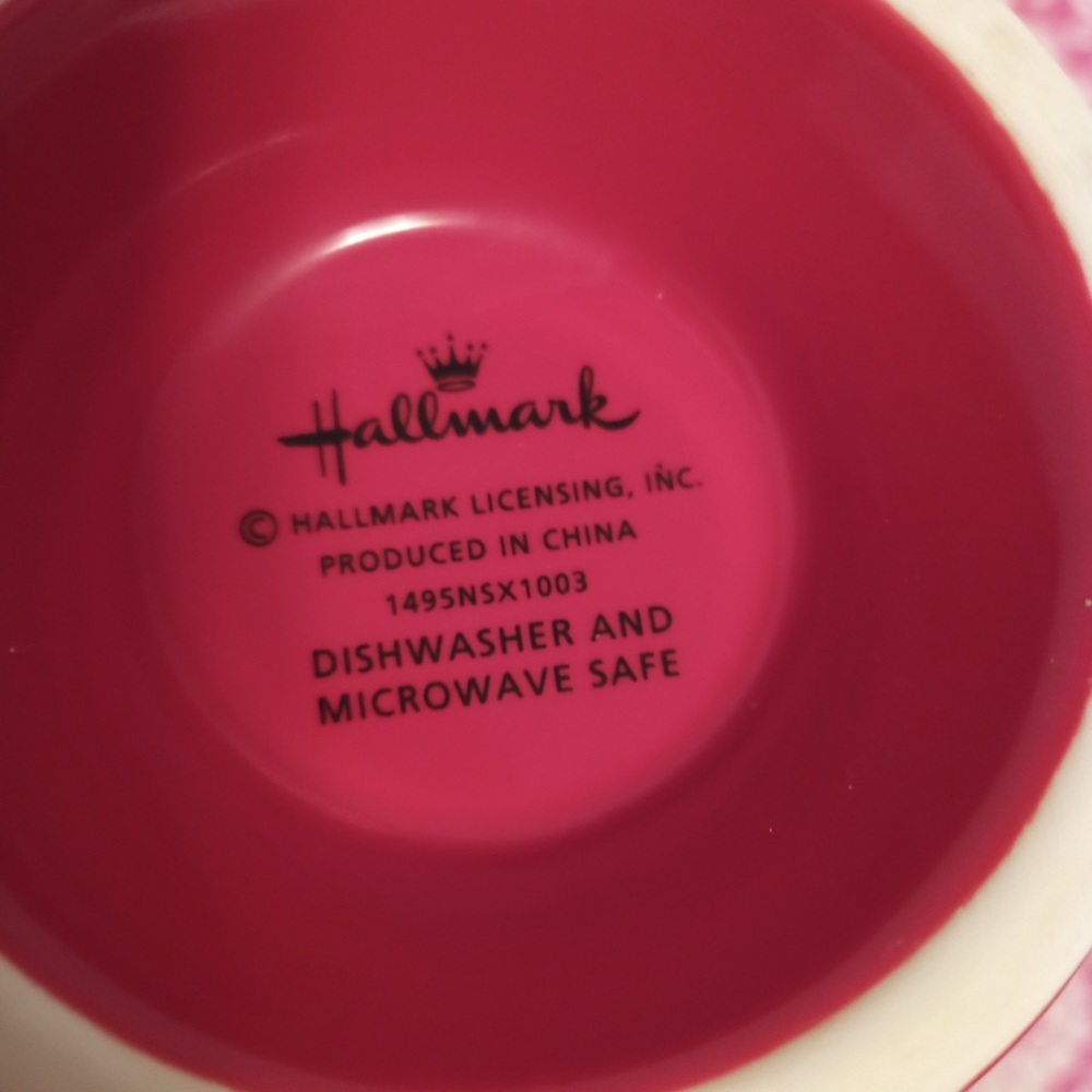 Hallmark Red Snowflake Coffee Mug - Picture 2 of 2